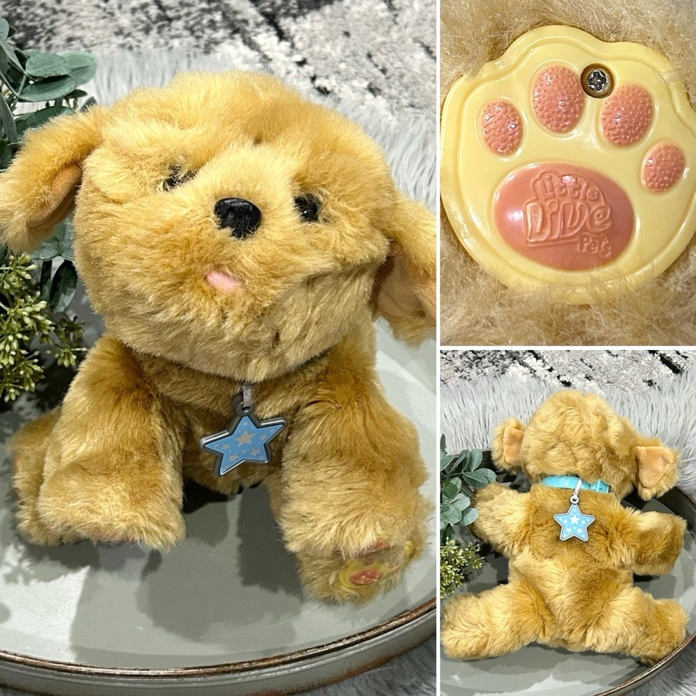 Little Live Pets Snuggles My Dream Puppy Dog Interactive Plush TESTED WORKS!